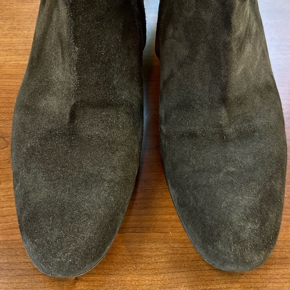 Robert Clergerie Green Suede Boots Sz 10 - Picture 15 of 15